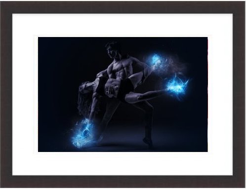 Dancers Framed Print